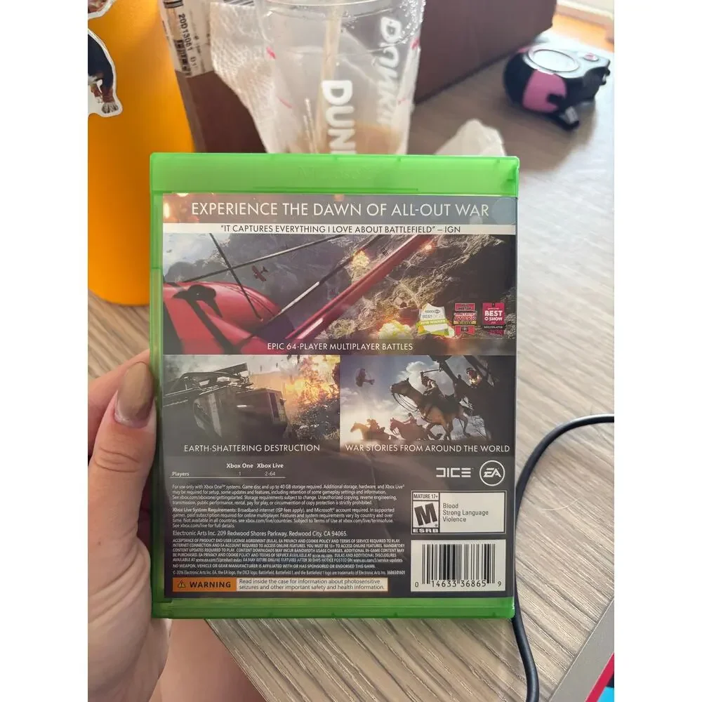 Battlefield 1 Xbox One Complete CIB
